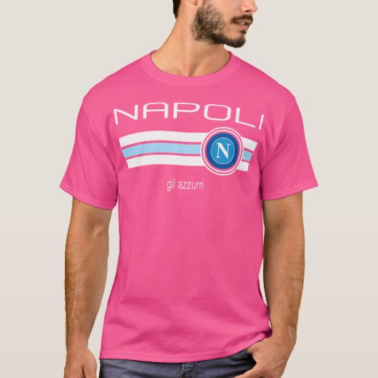 セリエA – ナポリ（ホームライトブルー） Tシャツ (正面)