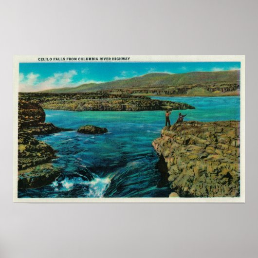 セリオ滝ズオンザコロンビアリバー ポスター (正面)