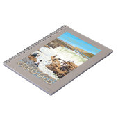 セリオ滝魚釣りヴィンテージ旅行ポスター ノートブック (左側)