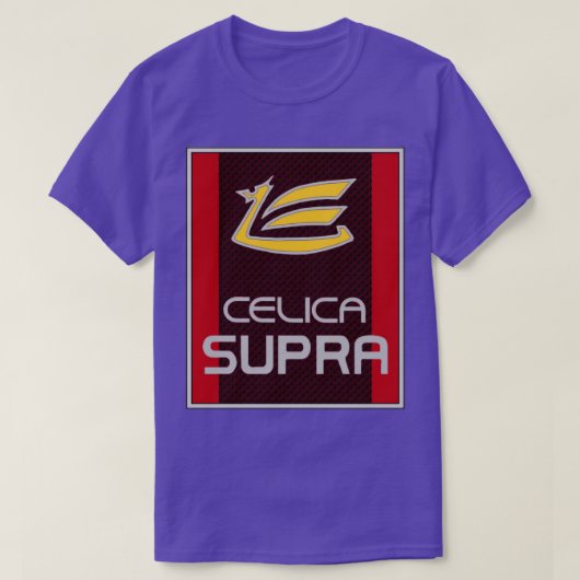 セリカスープラバッジ Tシャツ (デザイン正面)