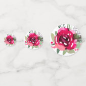 セリス ウォーターカラー フラワー&ハーツ コンフェッティ (正面)