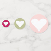 セリス ウォーターカラー フラワー&ハーツ コンフェッティ (裏面)