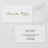 セリフの種類2 名刺 (正面/裏面)