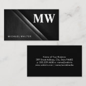 セリフモノグラム |モノグラム 名刺 (正面/裏面)