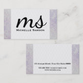 セリフ |モノグラム 名刺 (正面/裏面)