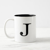 セリフJのマグ ツートーンマグカップ (左)