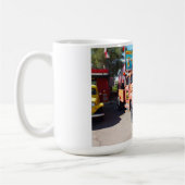 セリーグマンの古い車両ルート66 コーヒーマグカップ (左)