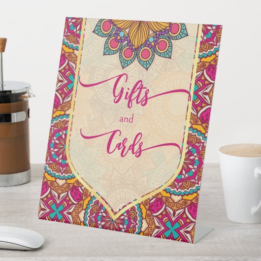 セリースマンダラランゴリのテーブル記号 台座サイン (インサイチュ)