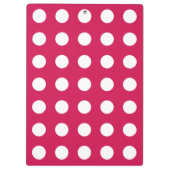 セリーズの白水玉模様 クリップボード (裏面)