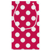 セリーズの白水玉模様 スモールペーパーバッグ (裏面)