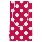 セリーズの白水玉模様 スモールペーパーバッグ (正面)