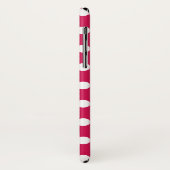 セリーズの白水玉模様 Case-Mate iPhoneケース (裏面/左)