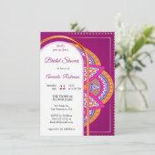 セリーズピンク、ブルー、オレンジにマンダラ 招待状 (スタンド正面)