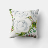 セリーズ – ジプシーガーデンガールコットンピロー クッション (裏面)