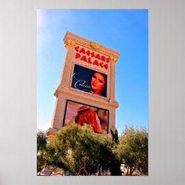 セリーヌディオンシーザーズパレスラスベガスアメリカ ポスター