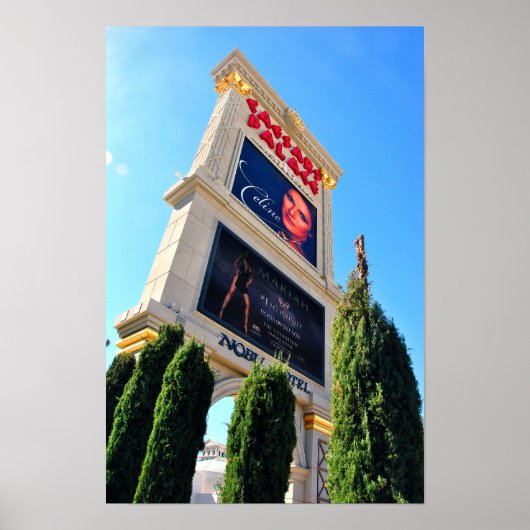 セリーヌディオンシーザーズパレスラスベガスアメリカ ポスター (正面)