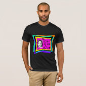セリーヌ・ディオン - ポップアート Tシャツ (正面フル)