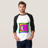 セリーヌ・ディオン - ポップアート Tシャツ (正面フル)