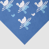 セリーネウォーターズよくはしゃぐスワンレイクパターンデザイン 薄葉紙 (詳細)