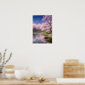 セリーネリバーの花の抱擁 ポスター (キッチン)