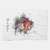 セリーネロビンカスタム キッチンタオル (横)