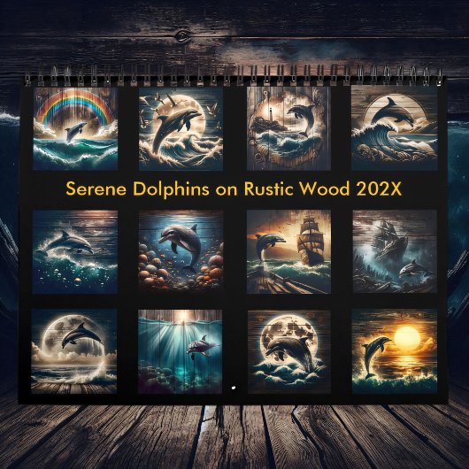 セリーンドルフィンオンウッド素朴2025 カレンダー