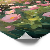 セリーンフォレストパストランクティ自然 ポスター (角)