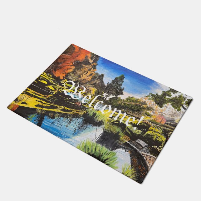 セリーンブルックバイゲイリーポーリング ドアマット (アングル)