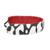 セルアブストラクション白黒 アスレチックヘッドバンド (左)