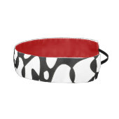 セルアブストラクション白黒 アスレチックヘッドバンド (右)