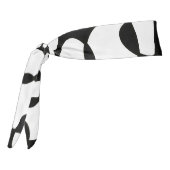 セルアブストラクション白黒 タイヘッドバンド (回転270)