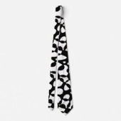 セルアブストラクション白黒 ネクタイ (裏面)