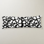 セルアブストラクション白黒 ボディピロー (裏面)