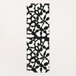 セルアブストラクション白黒 ヨガマット