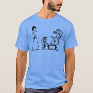 セルウェル・ペネロペ スティルツで馬に乗る ヴィンテージ Tシャツ