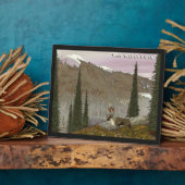 セルカークカリブー フォトプラーク (側面)