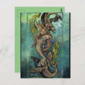 セルキーのダンス ポストカード (正面/裏面)