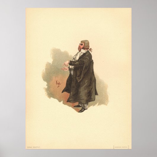 セルゲイ・ブズフズby Kyd Dickensザ・ピックウィック紙 ポスター (正面)