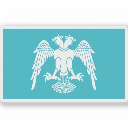 セルジュク帝国国旗 シール (正面)