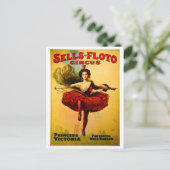 セルズフロートワイヤダンサーサーカスプリンセスビクトリア シーズンポストカード (スタンド正面)