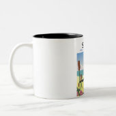 セルセイウエストサセックスイングランド ツートーンマグカップ (左)