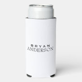 セルッパーソナライズされたザークーラーボックス スリム缶クーラー (Seltzer裏面)