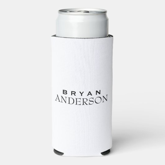 セルッパーソナライズされたザークーラーボックス スリム缶クーラー (Seltzer裏面)