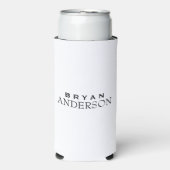 セルッパーソナライズされたザークーラーボックス スリム缶クーラー (Seltzer正面)