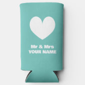 セルツァー夫妻は夫婦を冷結婚やす事ができる スリム缶クーラー (正面)