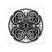 セルティサークルの渦巻きアートスタンプ ラバースタンプ (インプリント)