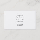 セルティックシャムロックデザイン 名刺 (裏面)