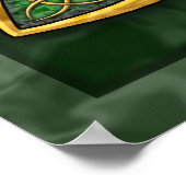 セルティックトリニティノットアートプリント ポスター (角)