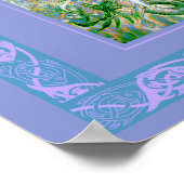 セルティックマーメイドプリント ポスター (角)