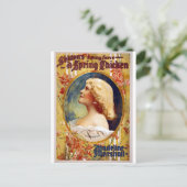 セルデンのファおもしろいルスア春チキン ポストカード (スタンド正面)